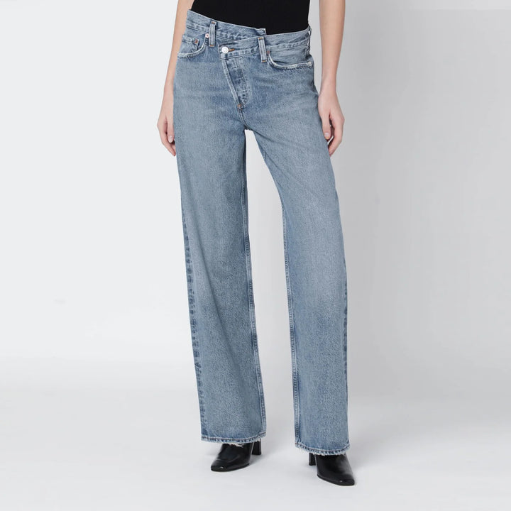 AGOLDE - Arc Criss Cross jeans in Conclusion wash