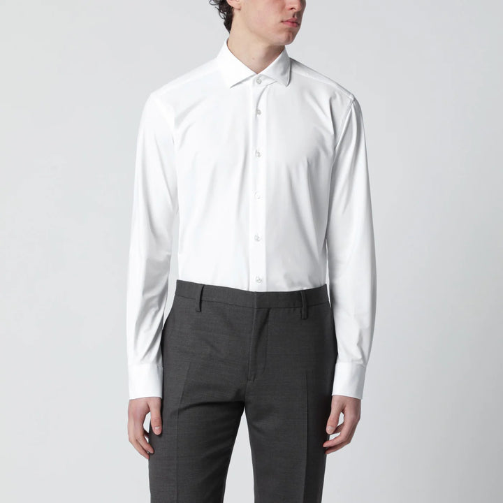 XACUS - Active Tailor Fit shirt white