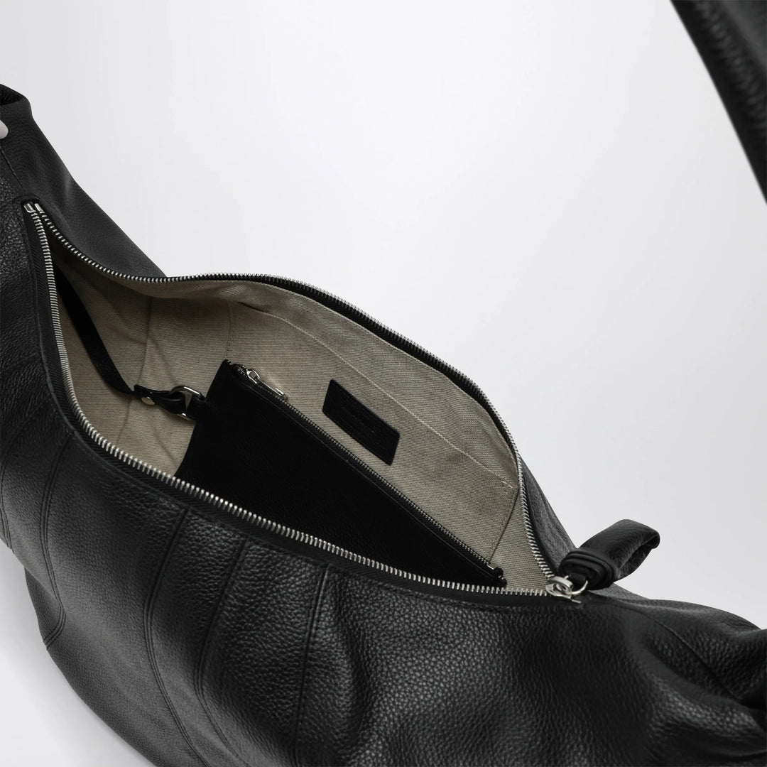 LEMAIRE - Large black croissant bag