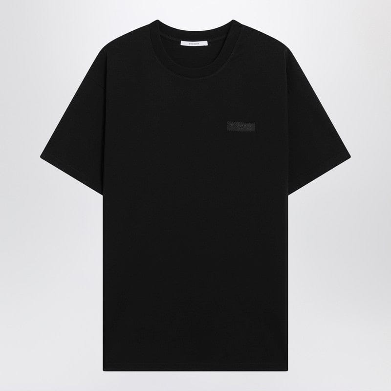 Shirts & Tops Givenchy - Black cotton T-shirt with logo patch - M Brand
