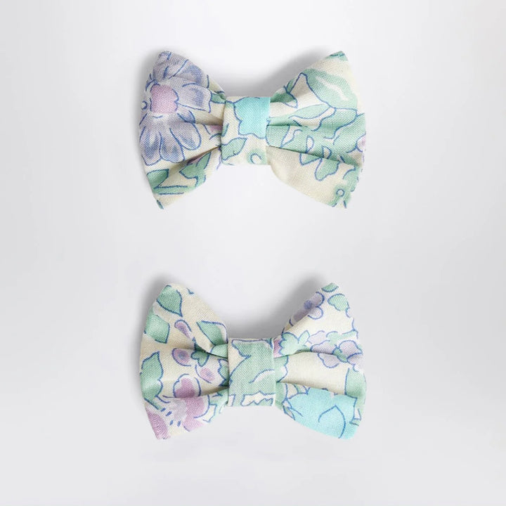 Bonpoint - Miniclic Liberty fabric hair clips
