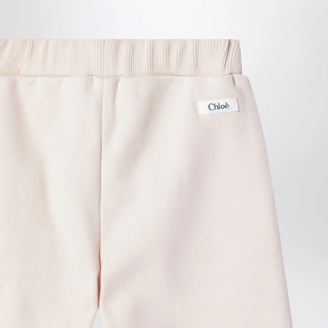 Chloé - Petal pink cotton trousers