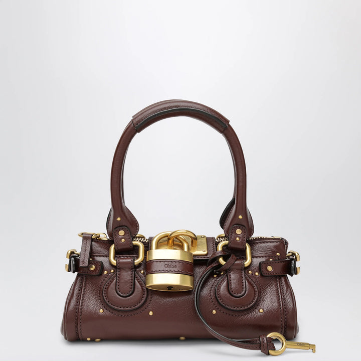 Chloé - Small brown leather Paddington bag