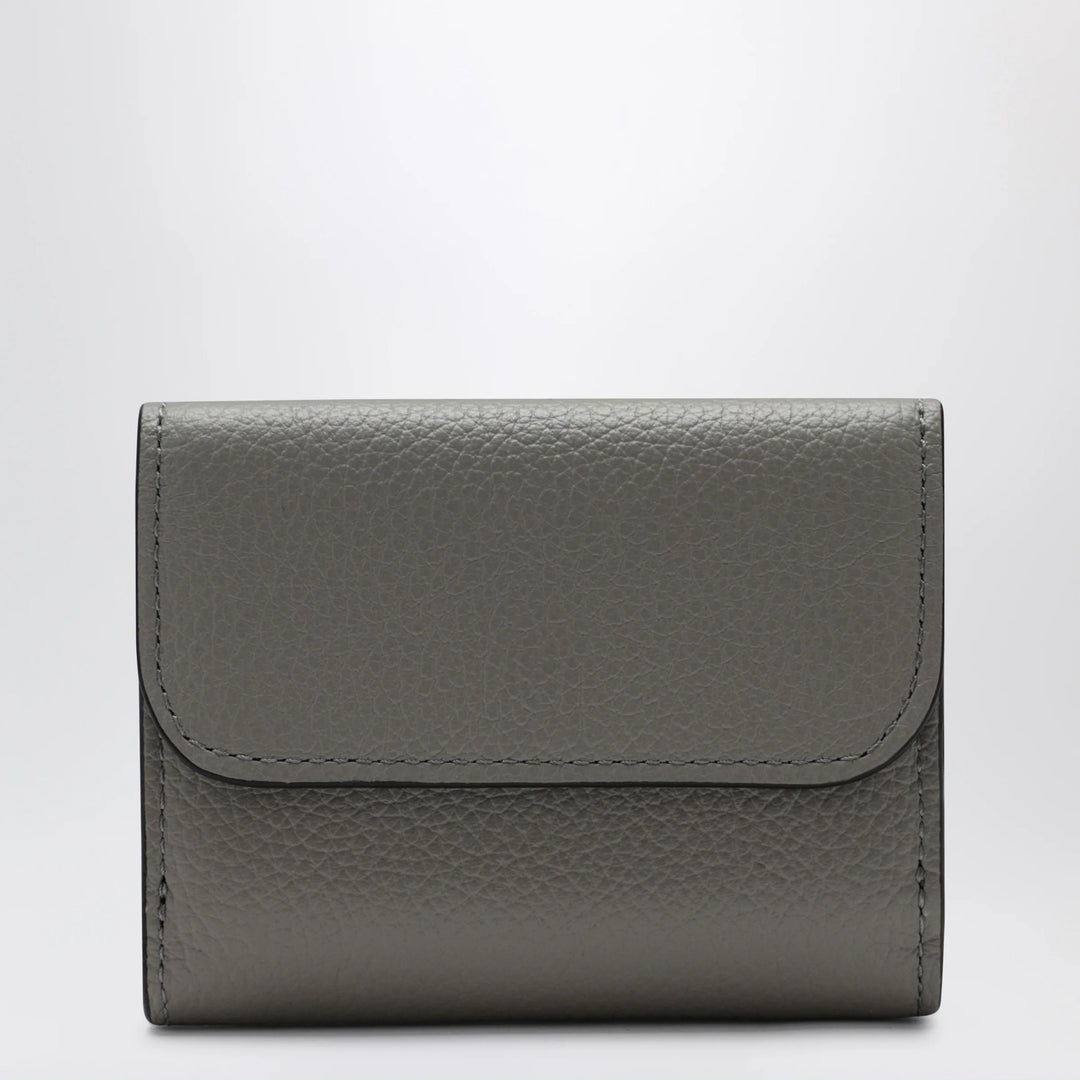 Chloé - Grey Alphabet Mini Trifold Wallet