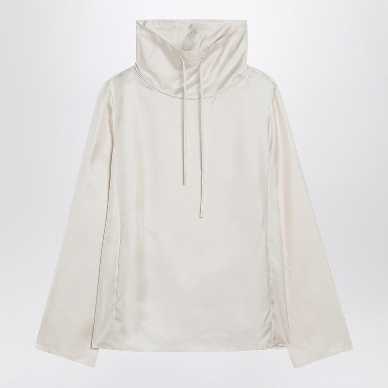 Shirts & Tops LouLou De Saison - Ivory Cyna silk blouse - XS Brand