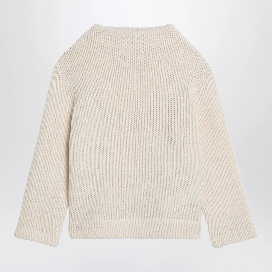 Douuod - Ivory wool-blend jumper