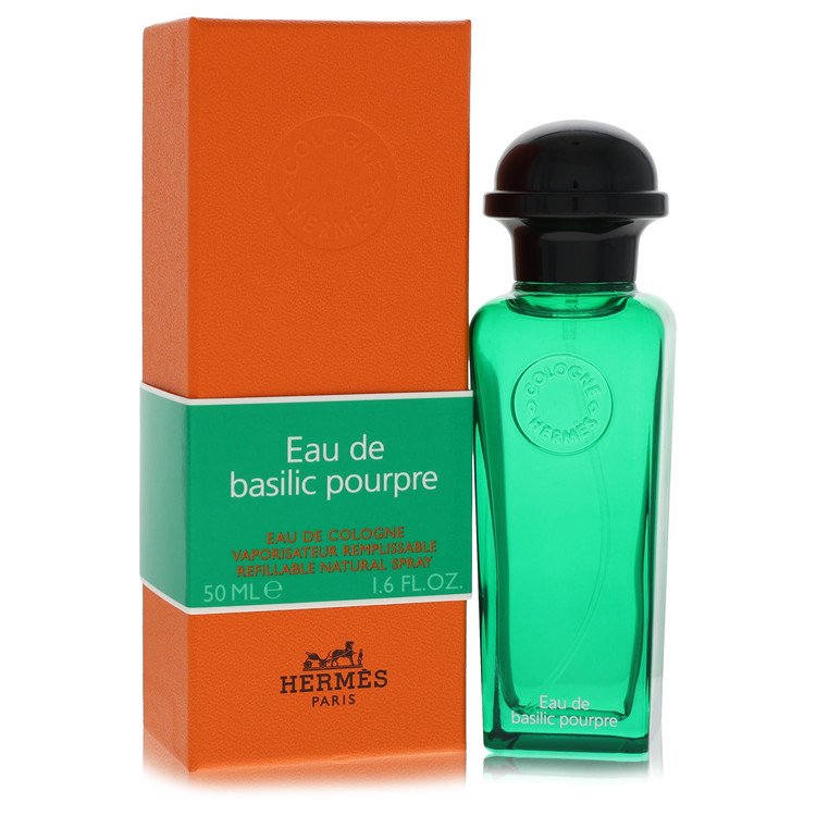 Eau De Basilic Pourpre Eau De Cologne Refillable Spray (Unisex) By Hermes