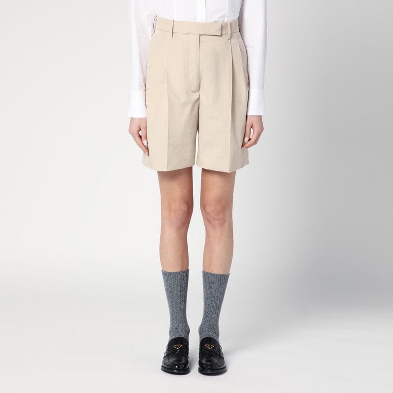 Shorts Thom Browne - Khaki Bermuda shorts in cotton blend - 44 IT Brand