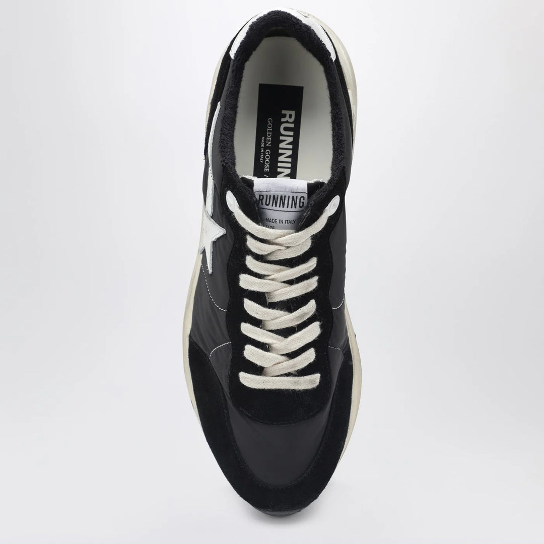 Golden Goose - Running Sole Sneakers black/white