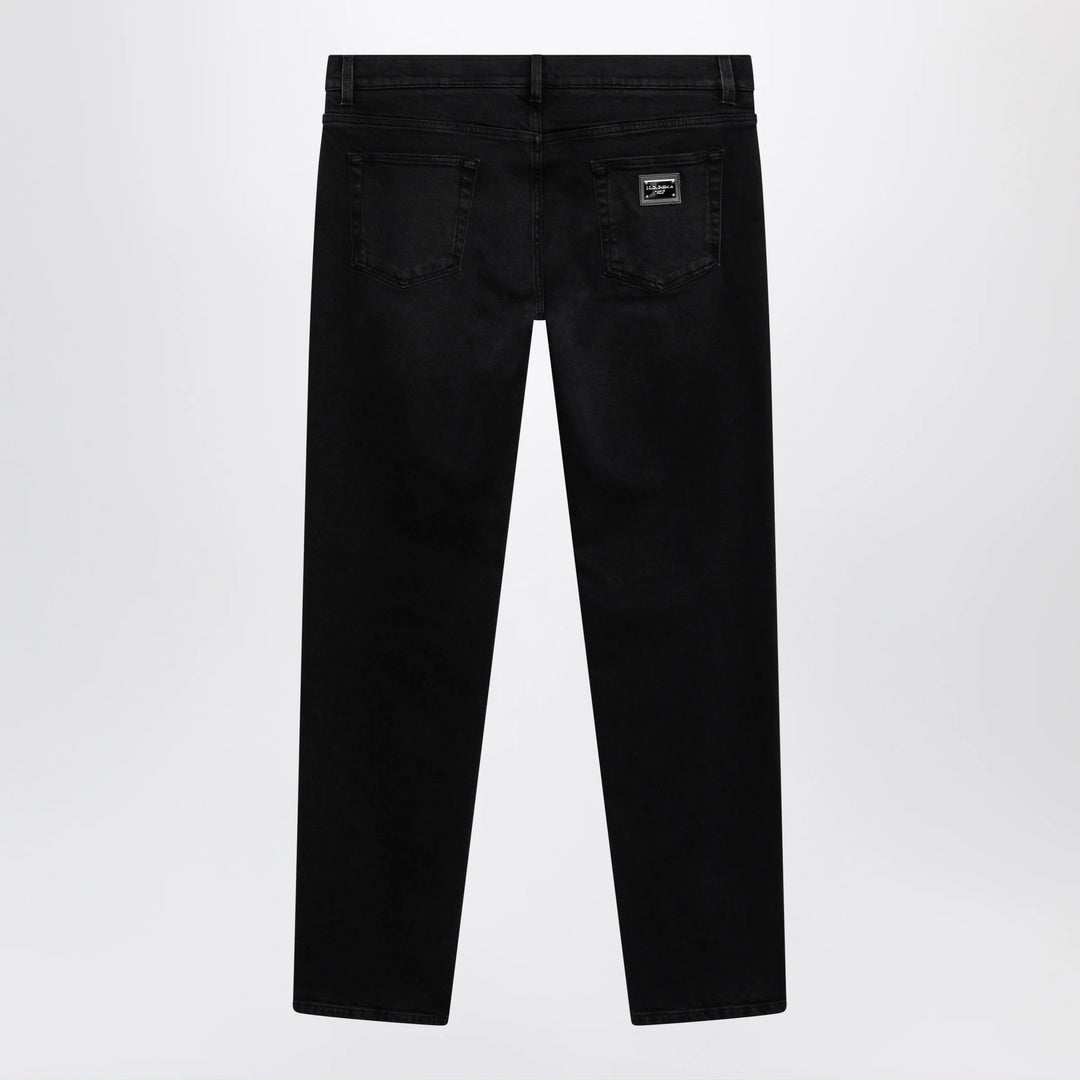 Dolce&amp;Gabbana - Stretch jeans in grey denim
