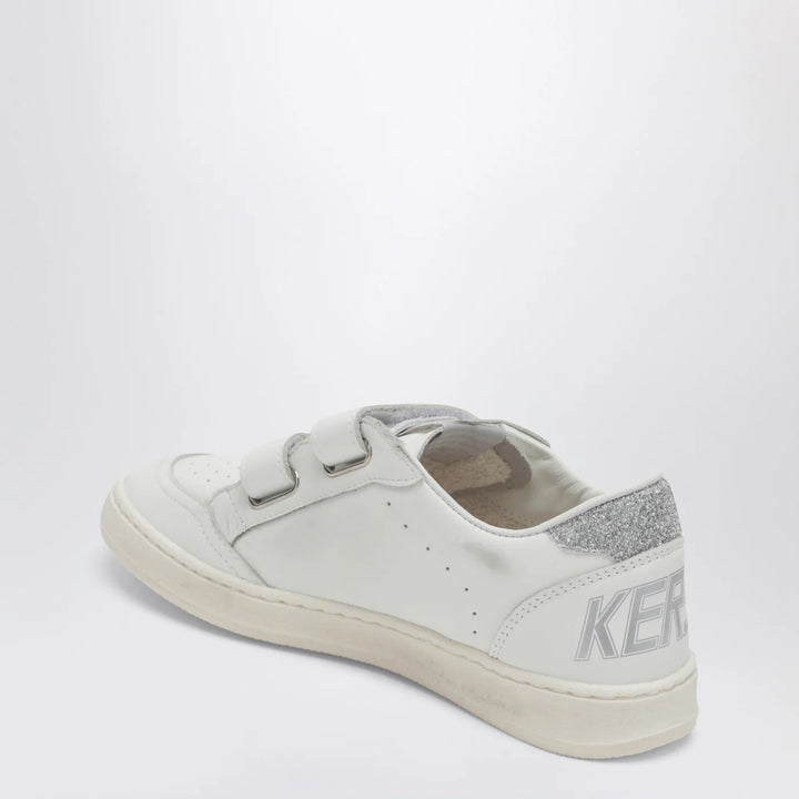 Golden Goose - Ball Star Sneakers in white/crystal