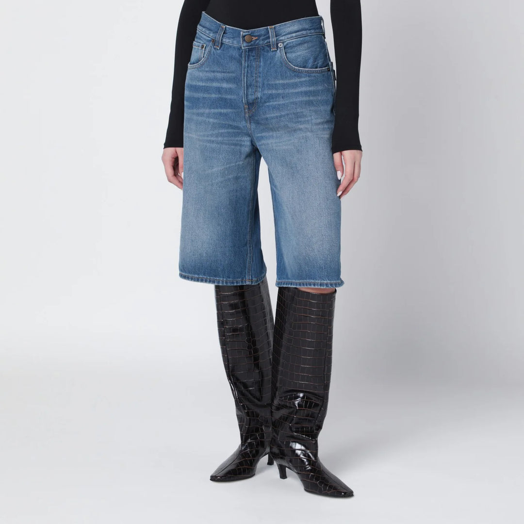 HAIKURE - Blue Becky bermuda shorts
