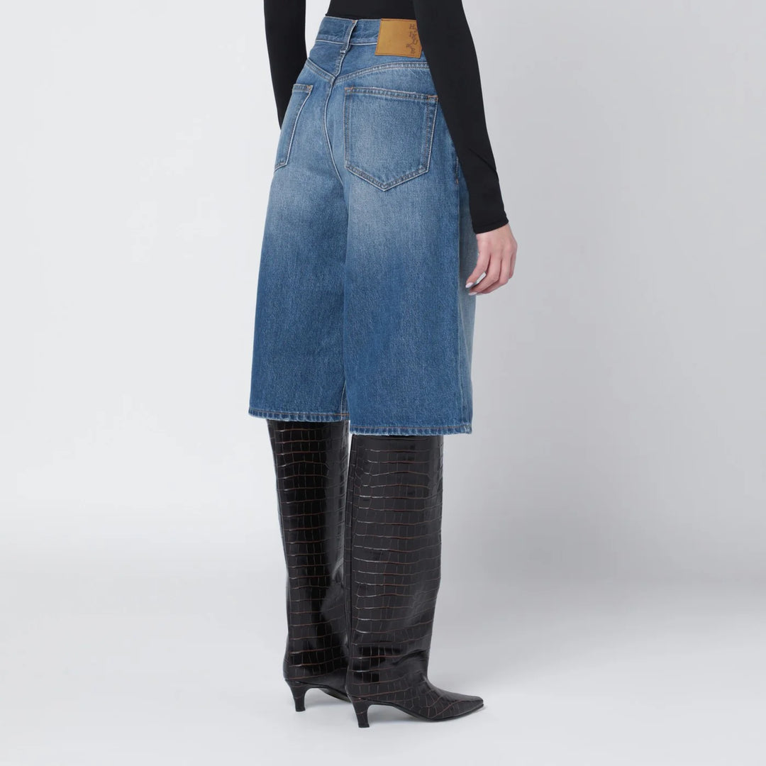 HAIKURE - Blue Becky bermuda shorts