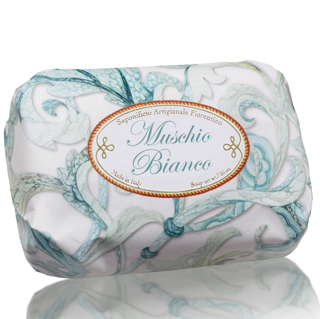 Saponificio Artigianale Fiorentino Seifenset mit weißem Moschus, 3 x 200 g