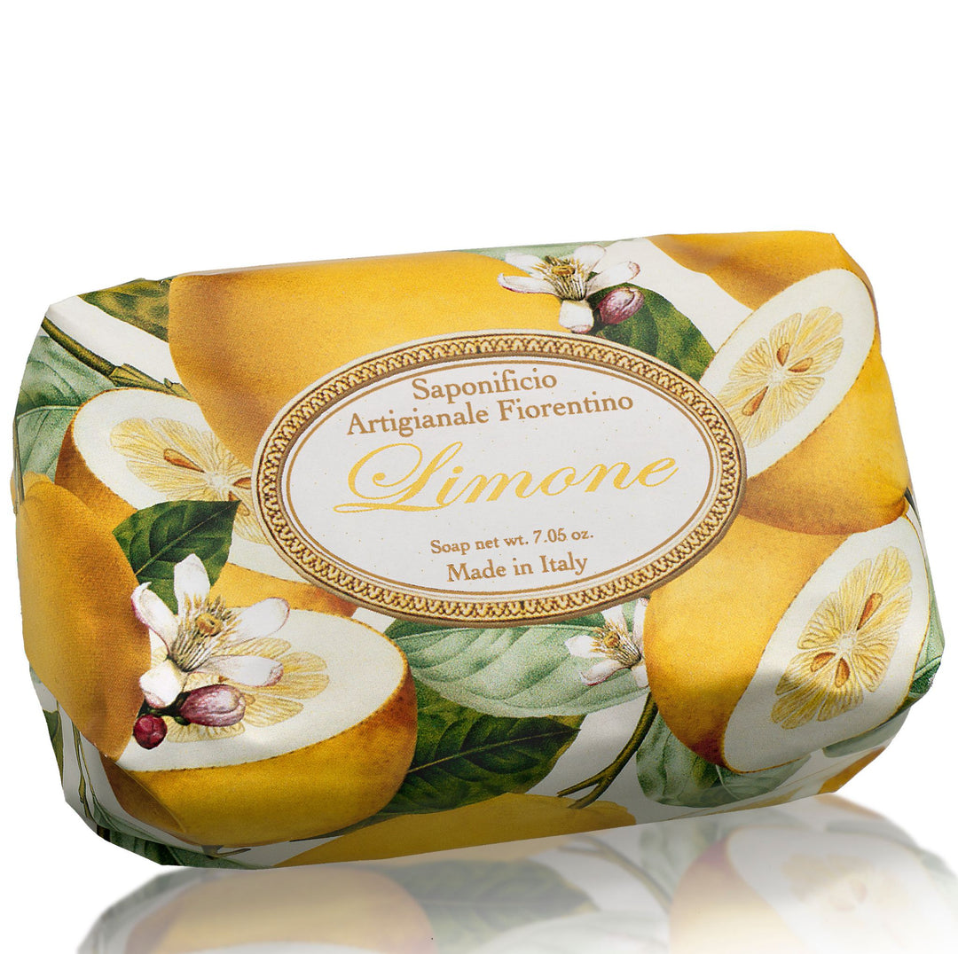 Saponificio Artigianale Fiorentino Zitronen-Seifenset 3x200g