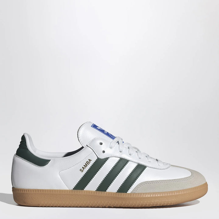 adidas Originals - Low Samba OG white/green trainer