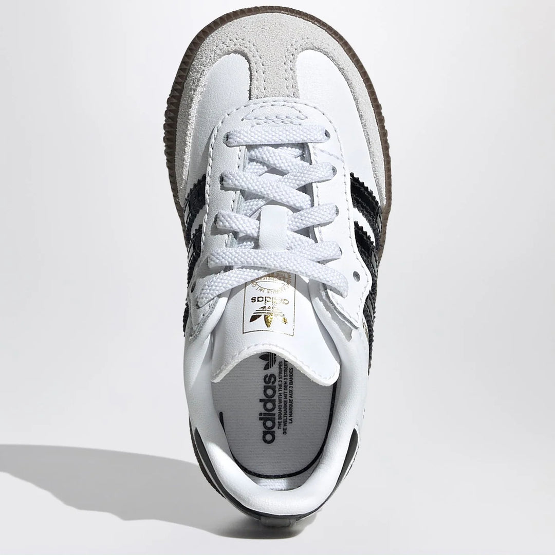 adidas Originals - Samba white/black Sneakers with elastic laces