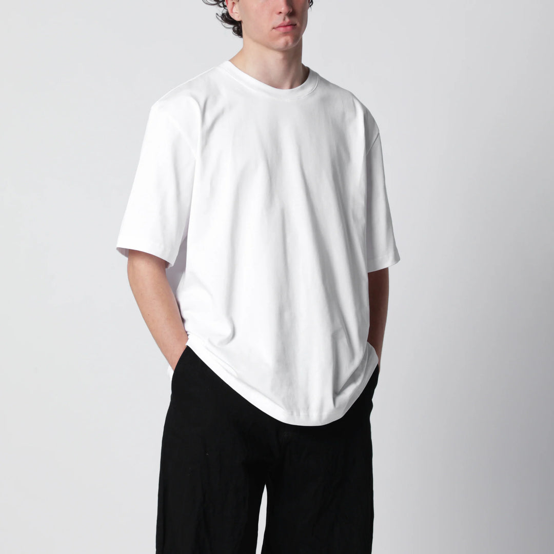 STUDIO NICHOLSON - Lay white boxy-fit T-shirt