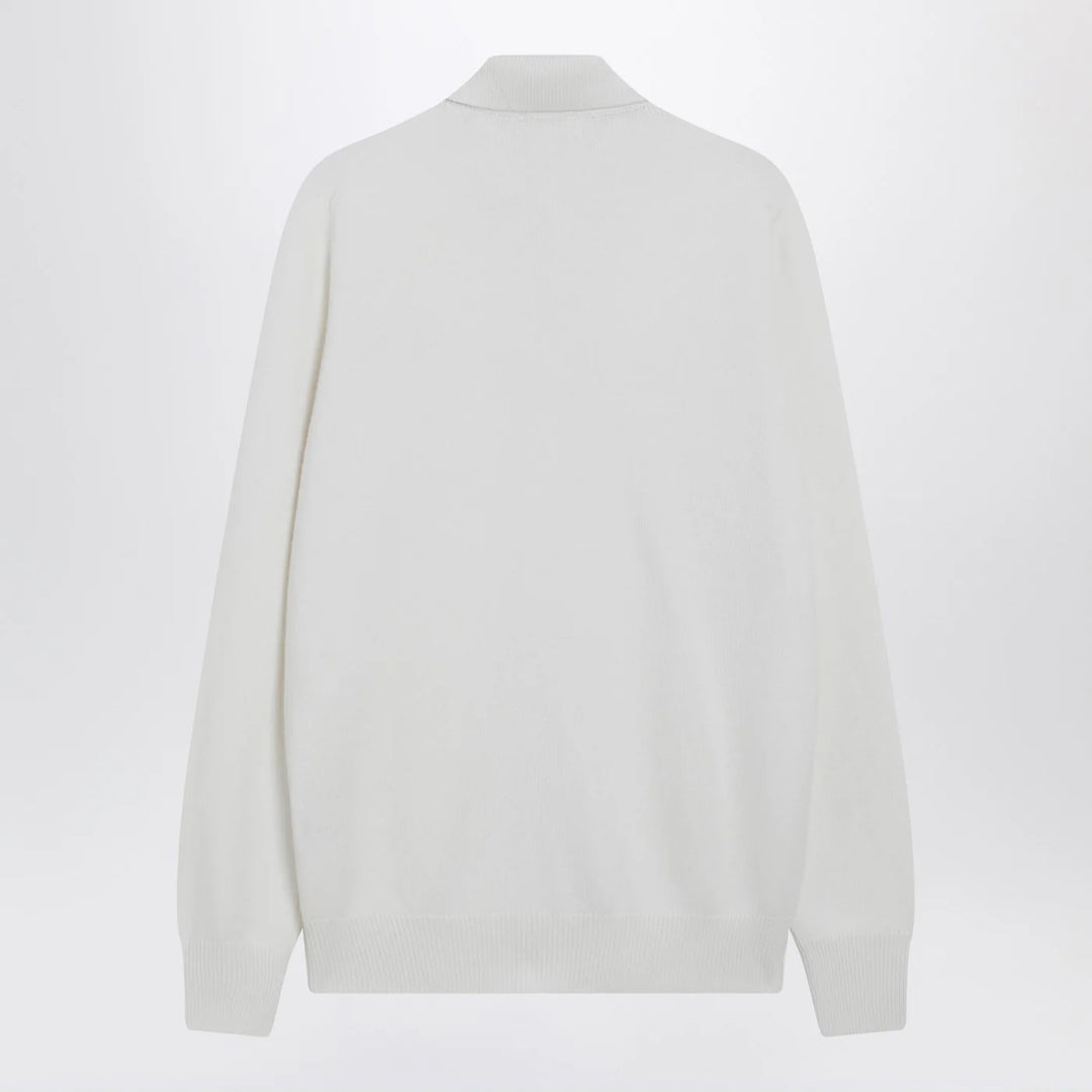 Brunello Cucinelli - White cashmere cardigan