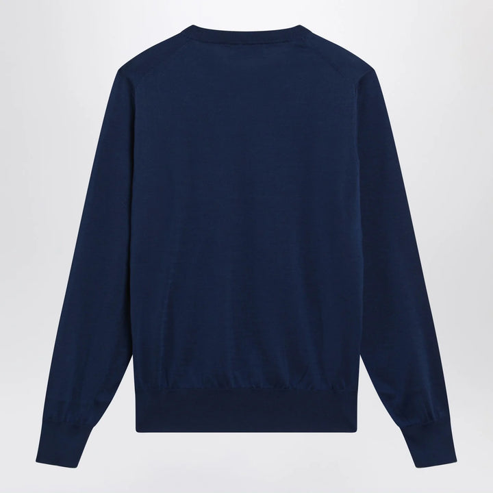 Brunello Cucinelli - Blue cotton sweater