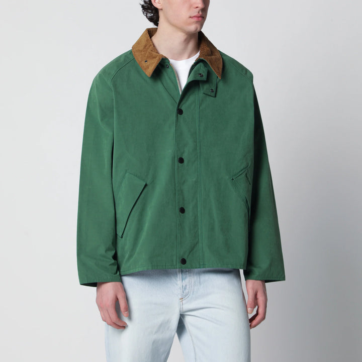 Barbour - Oversized Transporter Racing Green jacket