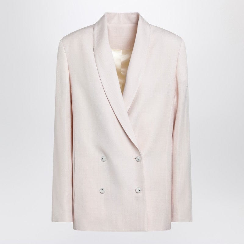 Coats & Jackets LouLou De Saison - Giacca oversize Minka rosa chiara - 38 FR Brand