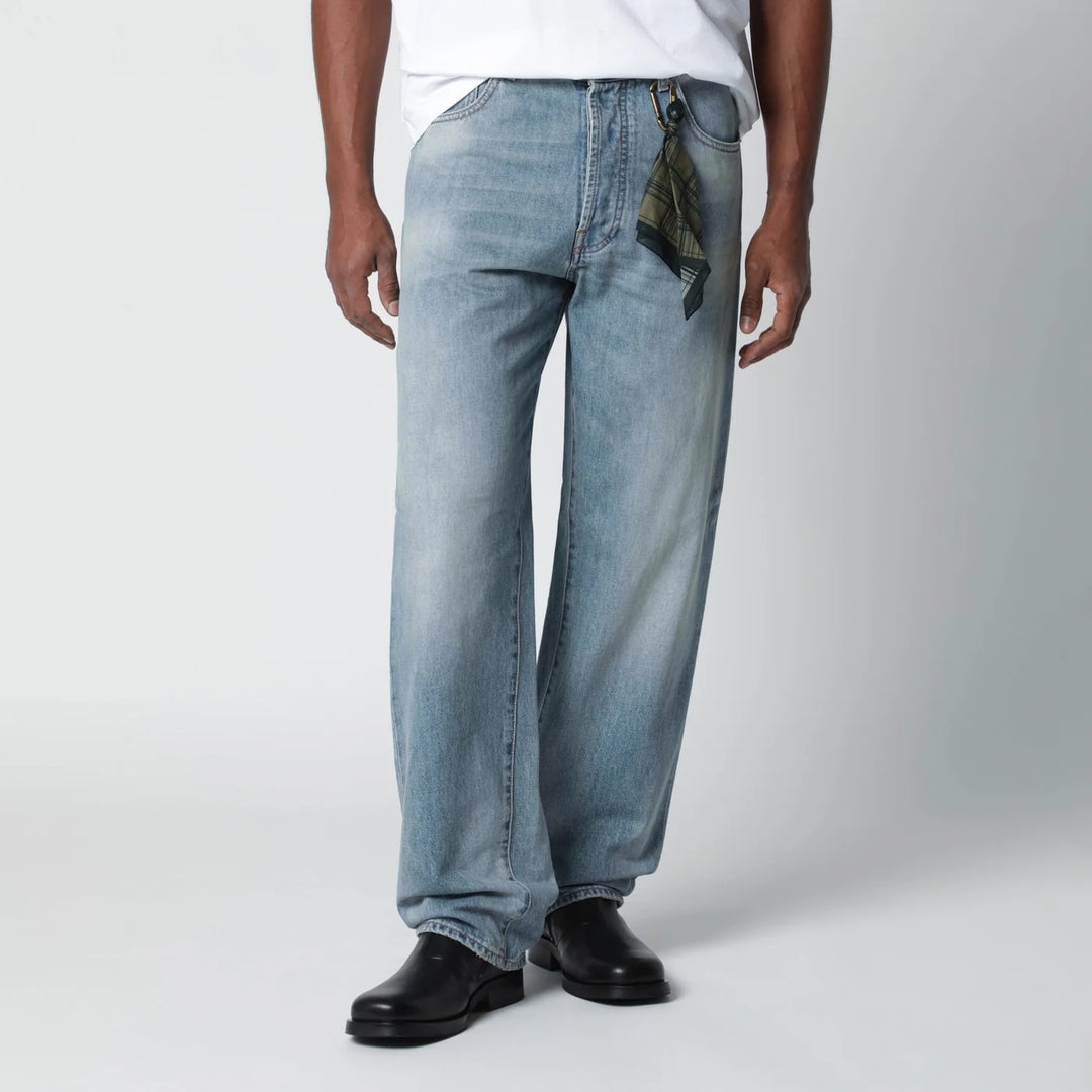 DARKPARK - Light blue washed jeans