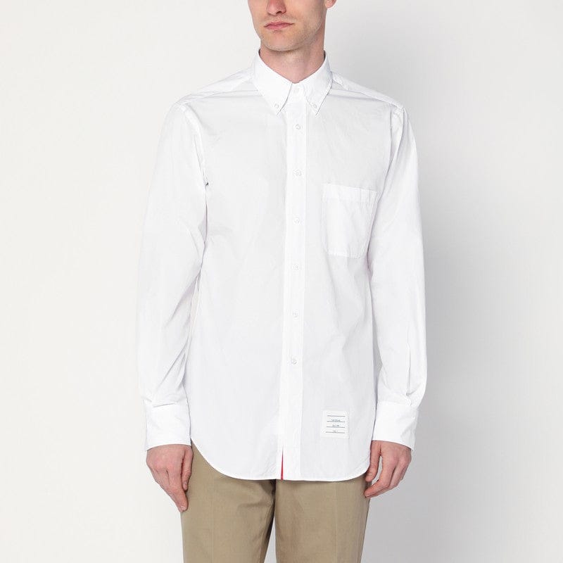 Shirts & Tops Thom Browne - White button-down cotton shirt - 3 Brand