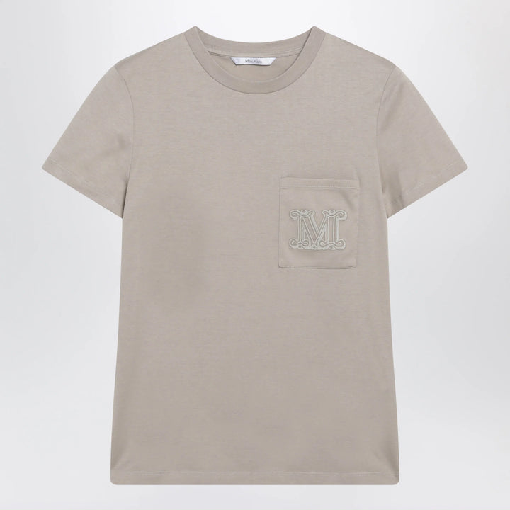 Max Mara - Sand cotton jersey T-shirt