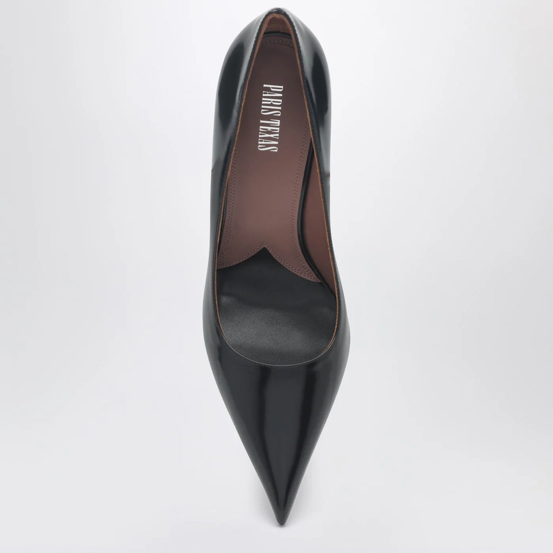 Paris Texas - Vera 85 black leather pumps