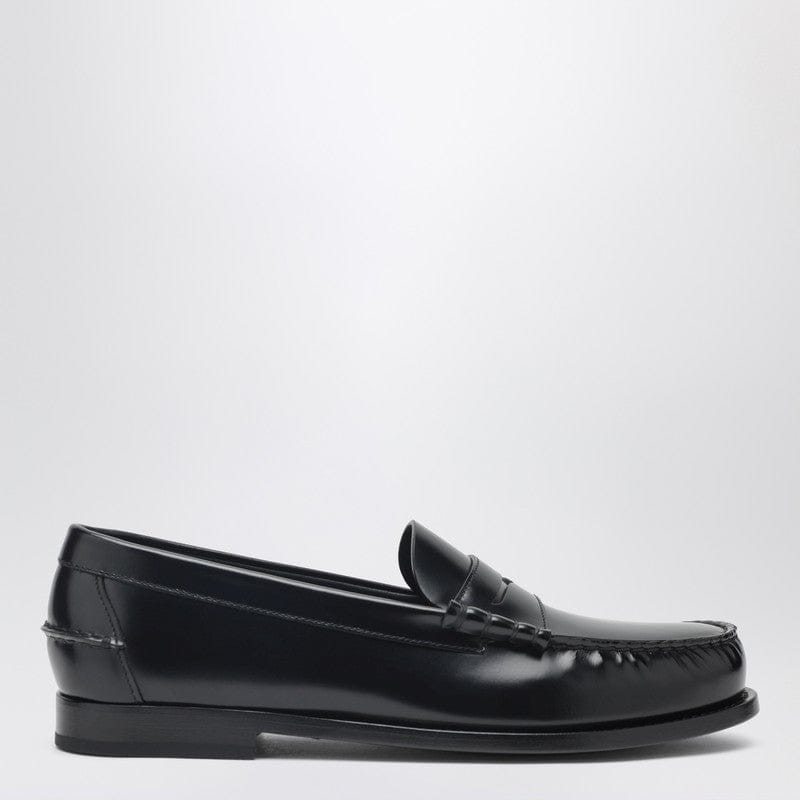Shoes Church's - Classic black leather loafer - 9 UK Brand
