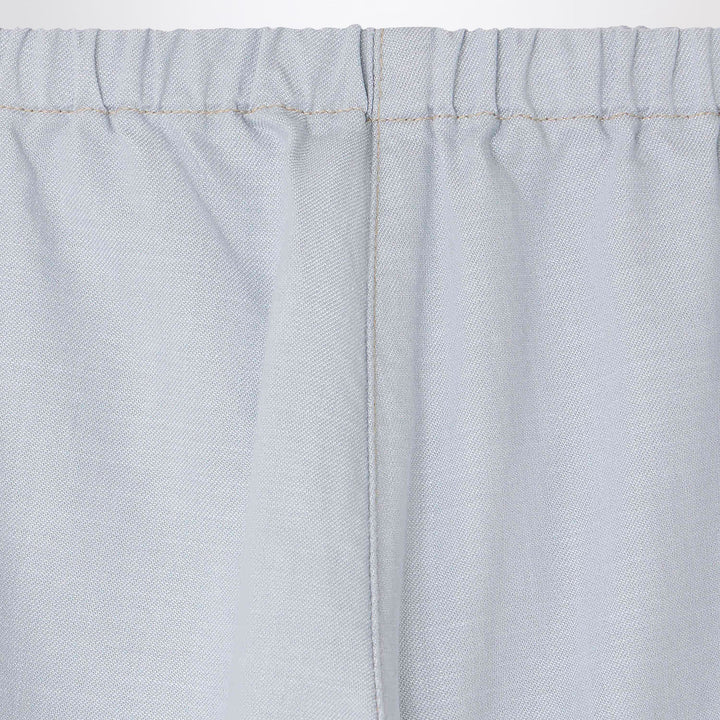 Bonpoint - Bandy light blue cotton chambray trousers