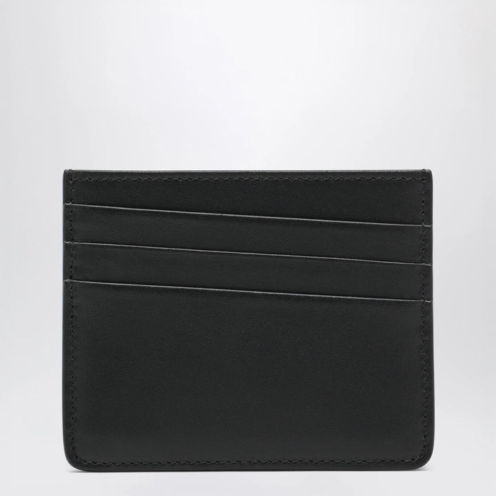 Maison Margiela - Four Stitches Card Holder in Black Calf Leather