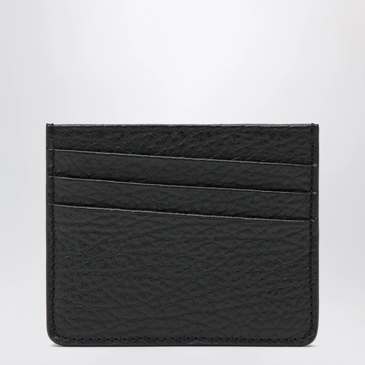 Maison Margiela - Black Four Stitches calfskin card holder