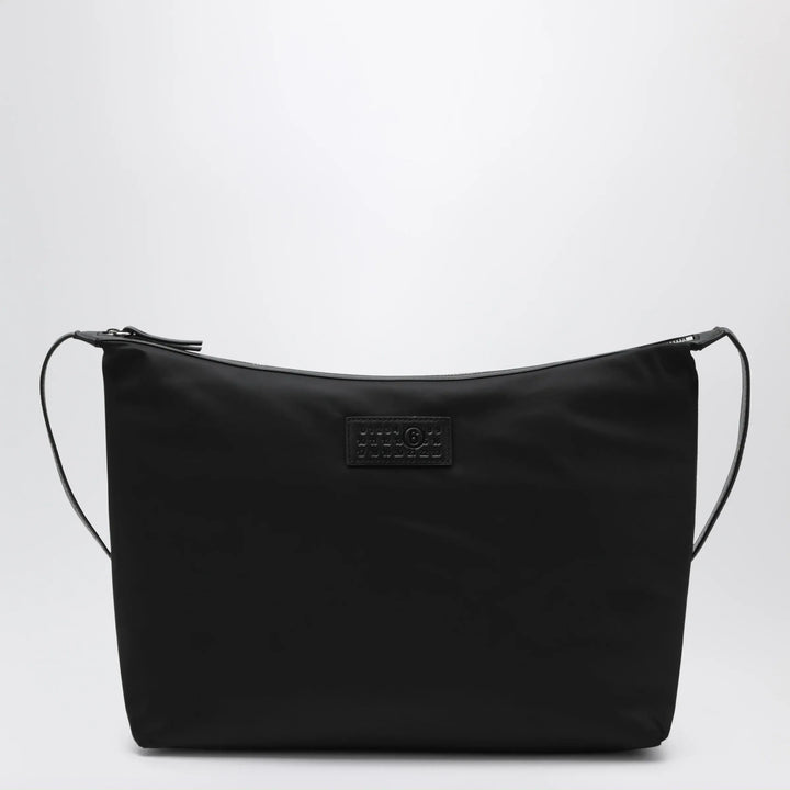 MM6 Maison Margiela - Numeric crossbody bag in nylon and leather black Brand Apparel &amp; Accessories TU