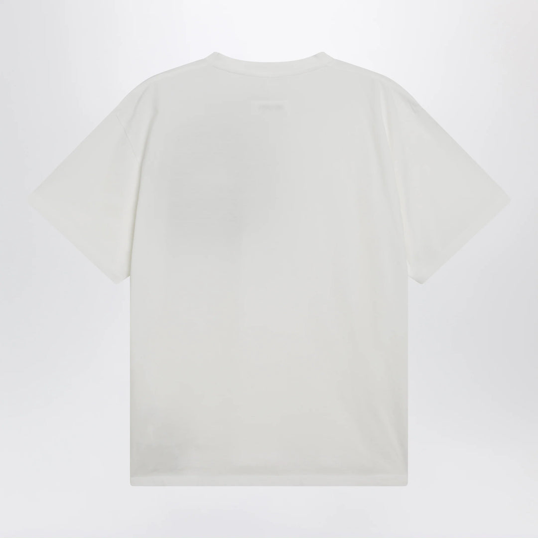 MM6 Maison Margiela - White T-Shirt With Spray Print