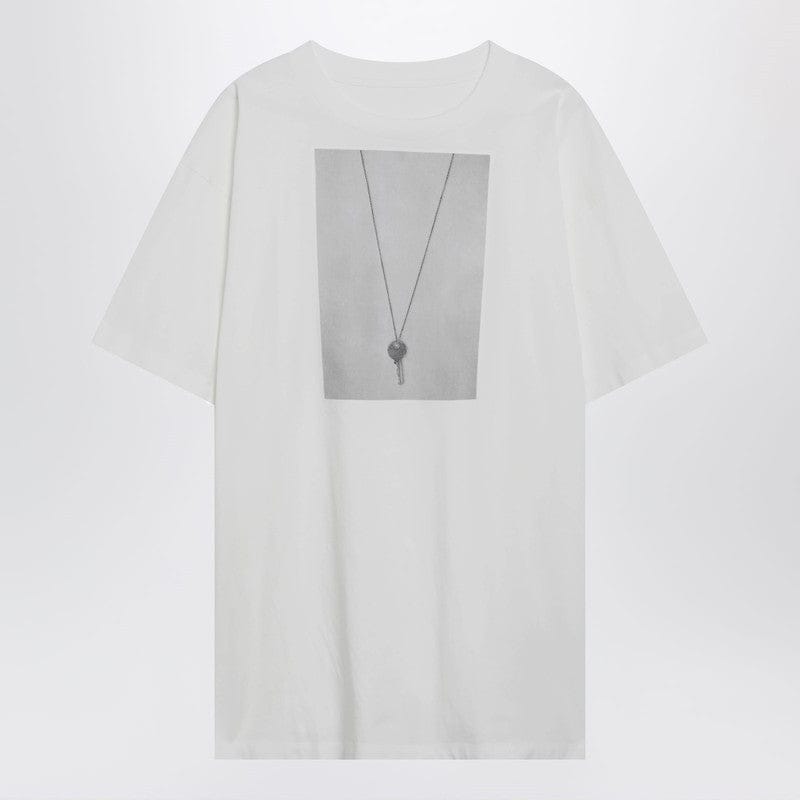 Shirts & Tops MM6 Maison Margiela - White T-shirt with key print - S Brand