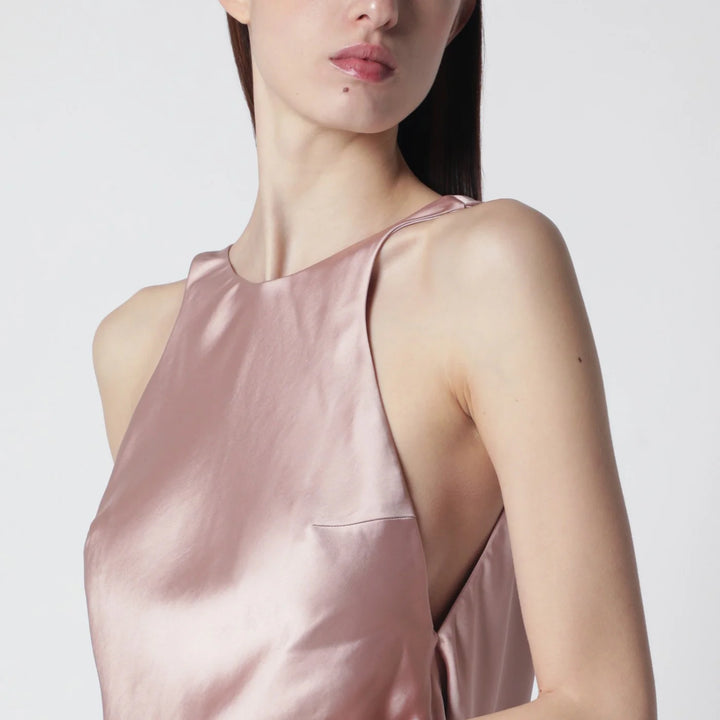 THE ANDAMANE - Carmen mini dress with open back