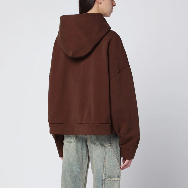 Entire Studios - Brown hooded sweatshirt