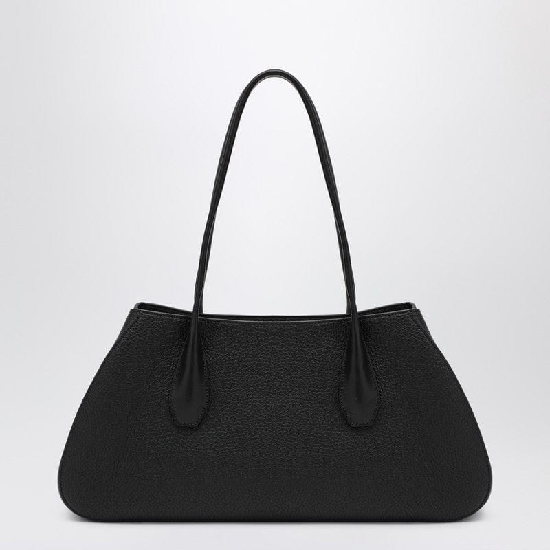 #N/A The Row - Black Alger shoulder bag in leather - One size Brand