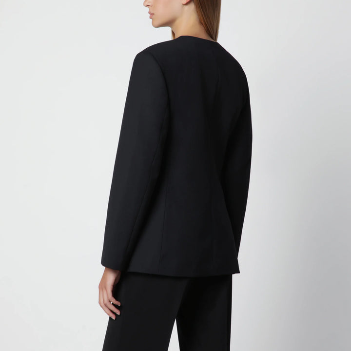ANINE BING - Black Huda jacket in a wool blend Brand