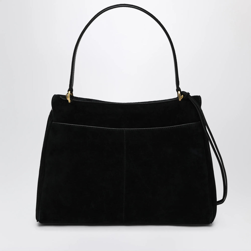 Balenciaga - Medium Rodeo bag in suede calfskin, black Brand Apparel & Accessories TU