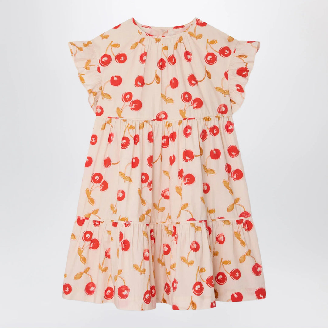 Bonpoint - Leontine écru dress with ruffles Brand Apparel &amp; Accessories