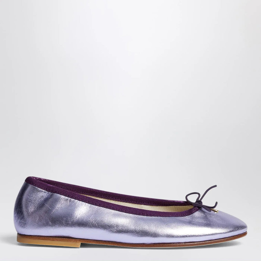 Bonpoint - Lisa iridescent lilac leather ballet flats Brand Apparel &amp; Accessories 25