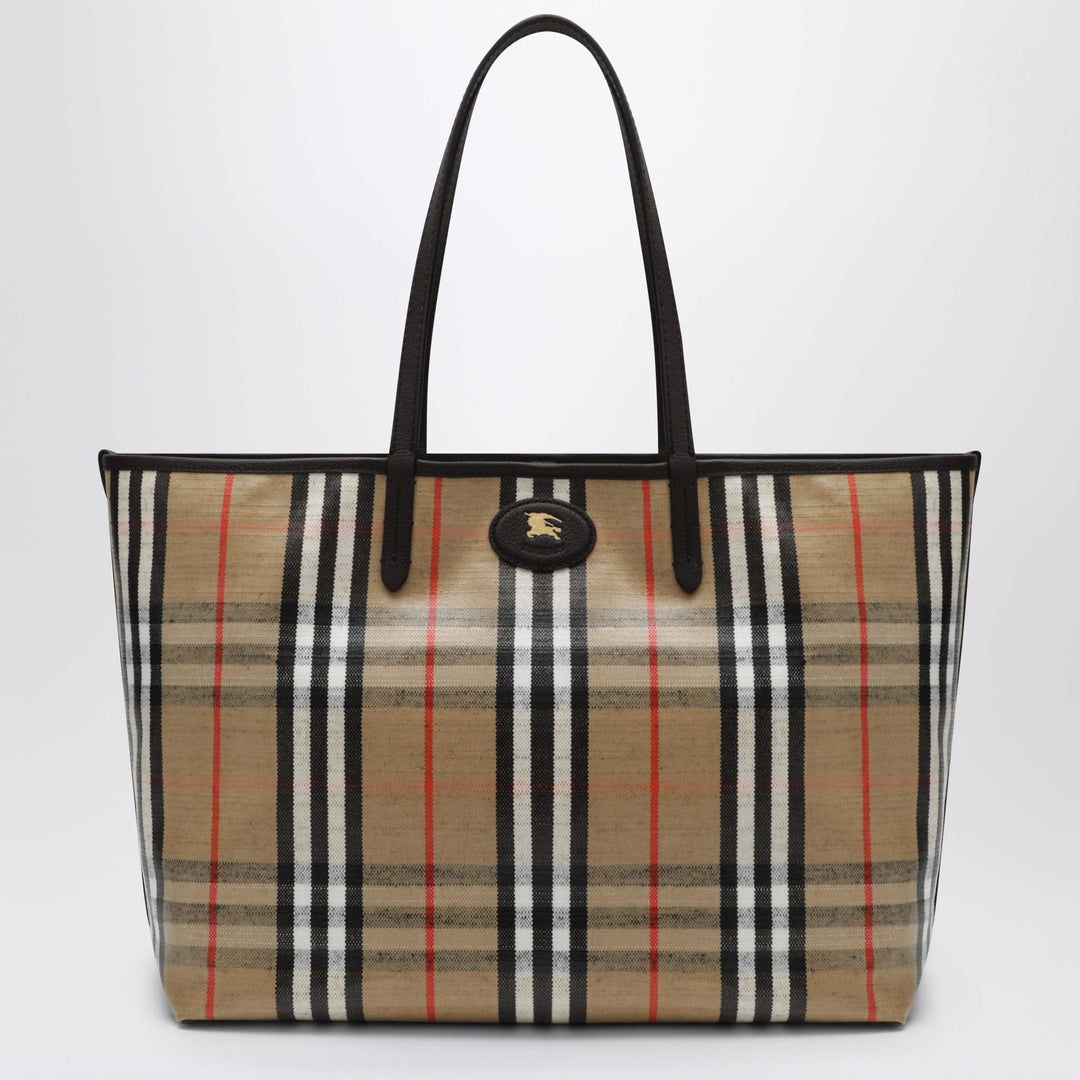 Apparel & Accessories TU Burberry - Medium Highlands Tote bag in Check pattern Brand