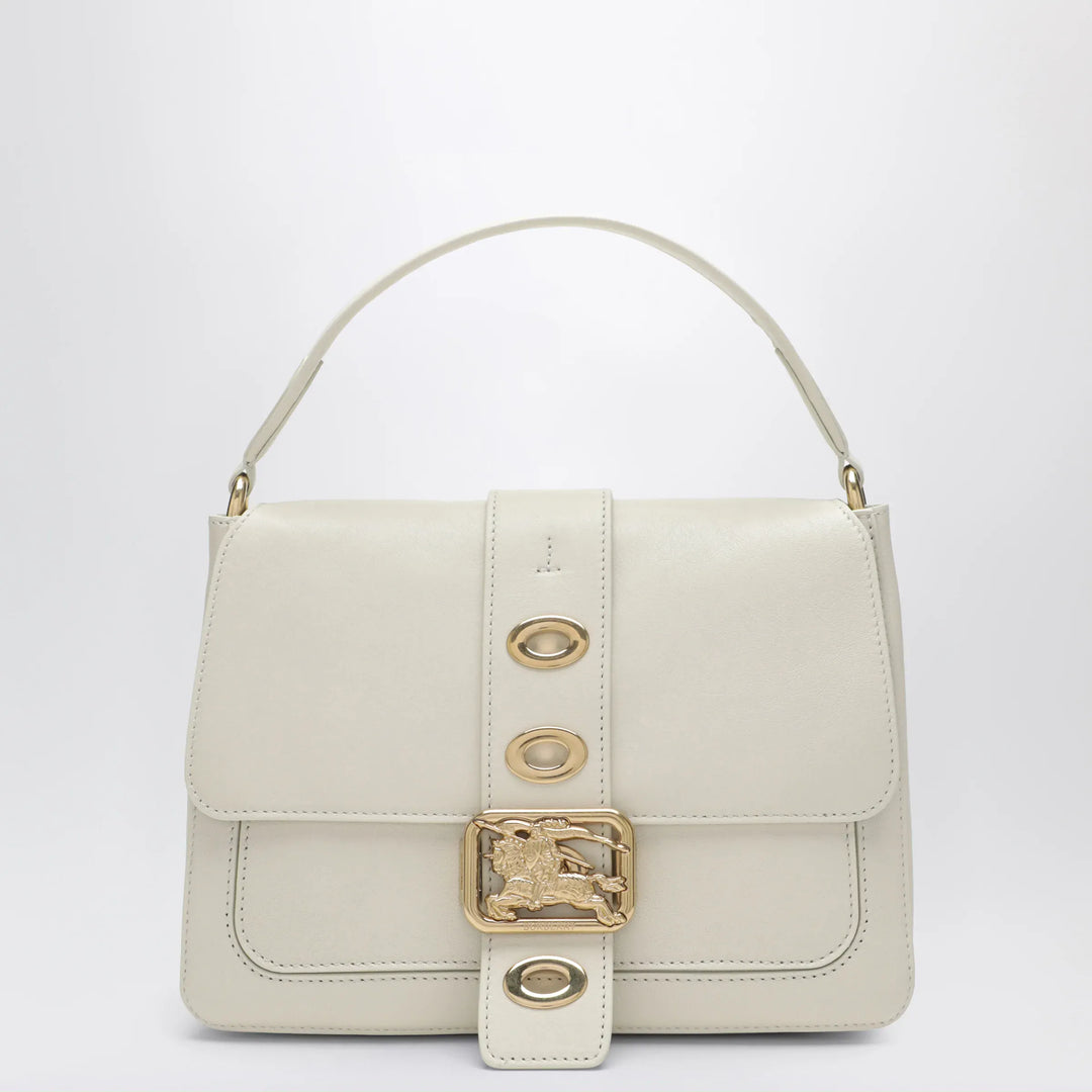 Burberry - Small Rider shoulder bag in beige lambskin Brand Apparel &amp; Accessories TU
