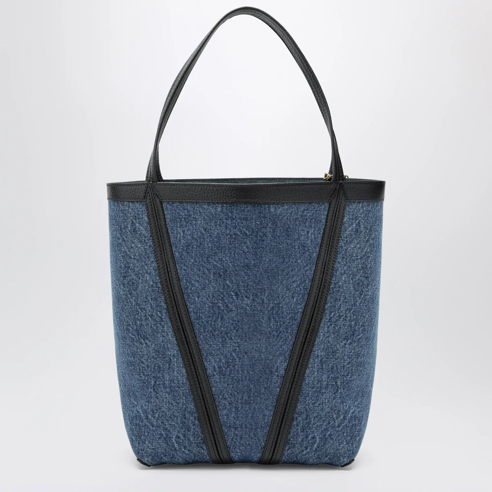 Chloé - Chloé Spin tote bag in denim Brand Apparel & Accessories TU