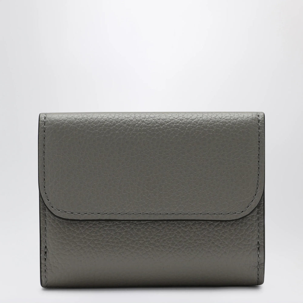 Chloé - Grey Alphabet Mini Trifold Wallet Brand Apparel & Accessories TU