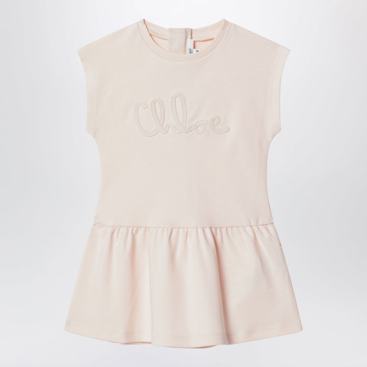 Apparel &amp; Accessories Chloé - Light pink dress with logo embroidery Brand