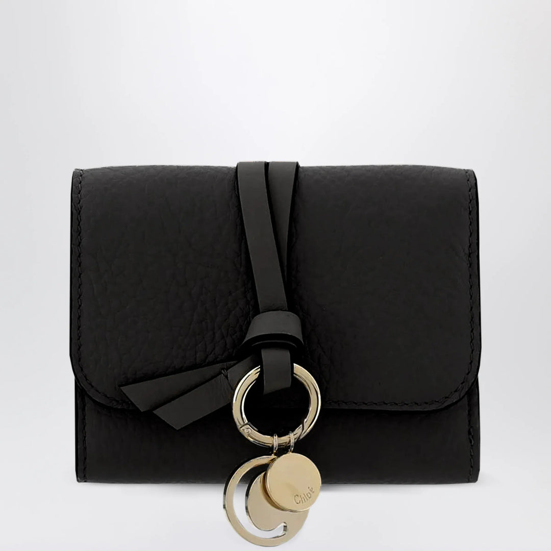 Chloé - Mini Alphabet trifold wallet black Brand Apparel &amp; Accessories TU